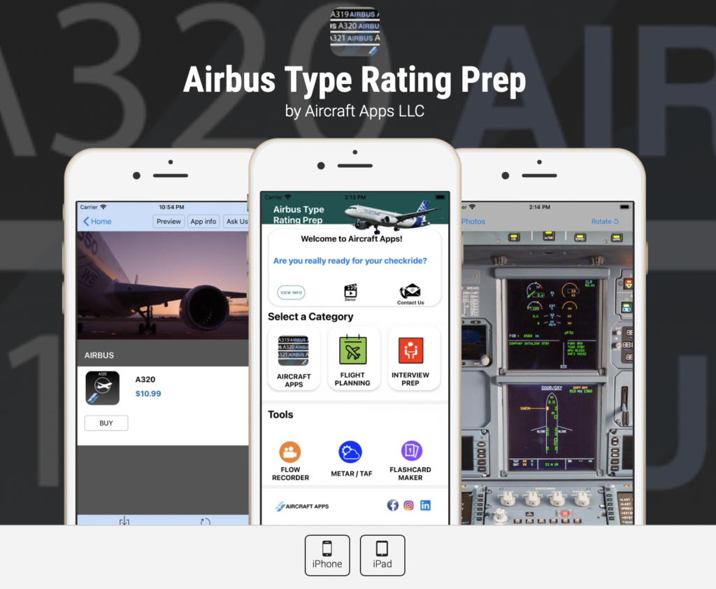 Aircraft Apps LLC iPhone, iPad, & Android